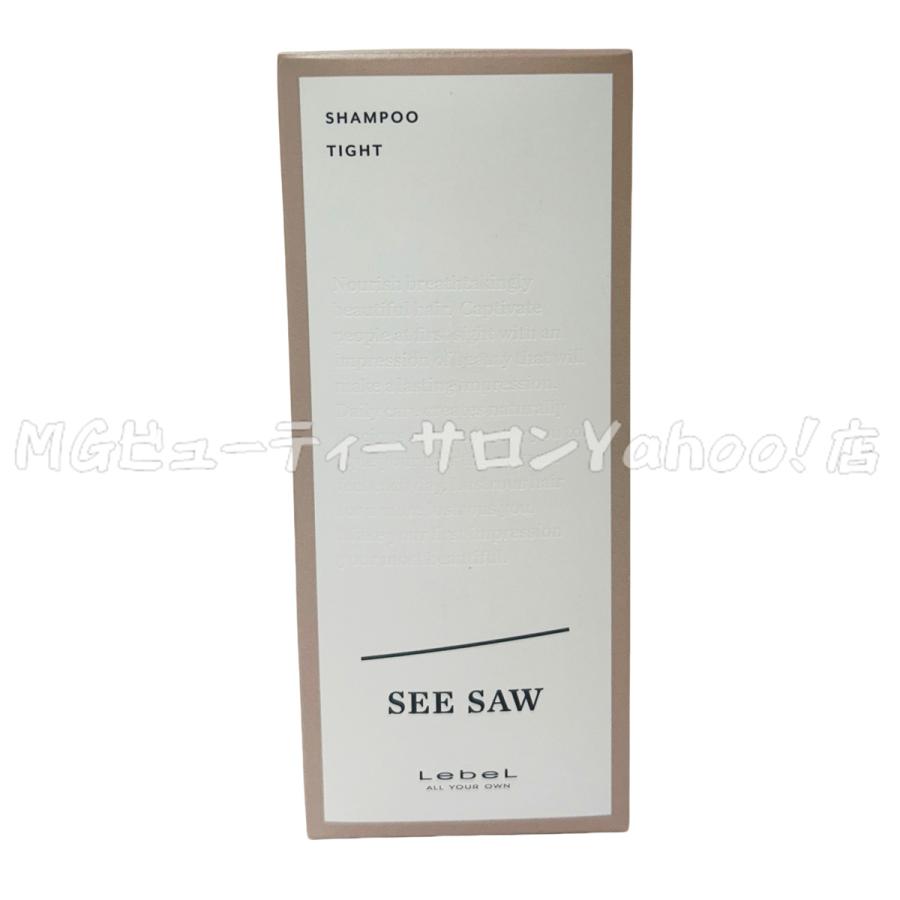 SEE/SAW ルベル LEBEL シーソー ヘア＆スキャルプシャンプーT 250ml