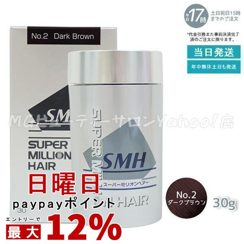 ルアン スーパーミリオンヘアー 30g No.2 ダークブラウン 髪 頭 薄毛 
