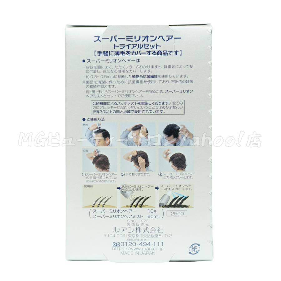 スーパーミリオンヘアー ルアン トライアルセット No.3 ライトブラウン