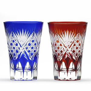 新発 江戸切子 八角籠目文様 天開タンブラー ペア ジュース 酒 ビールグラス ギフト プレゼント 還暦祝い 男性 定年退職 記念品 男性 女性 おすすめ 最終値下げ Www Thedailyspud Com