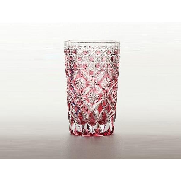 公式店舗 江戸切子 八角籠目文様 タンブラー 金赤 グラス 酒 ジュース ギフト プレゼント 還暦祝い 男性 定年退職 記念品 男性 女性 おすすめ お礼 驚きの安さ Allotment Dasanit Org