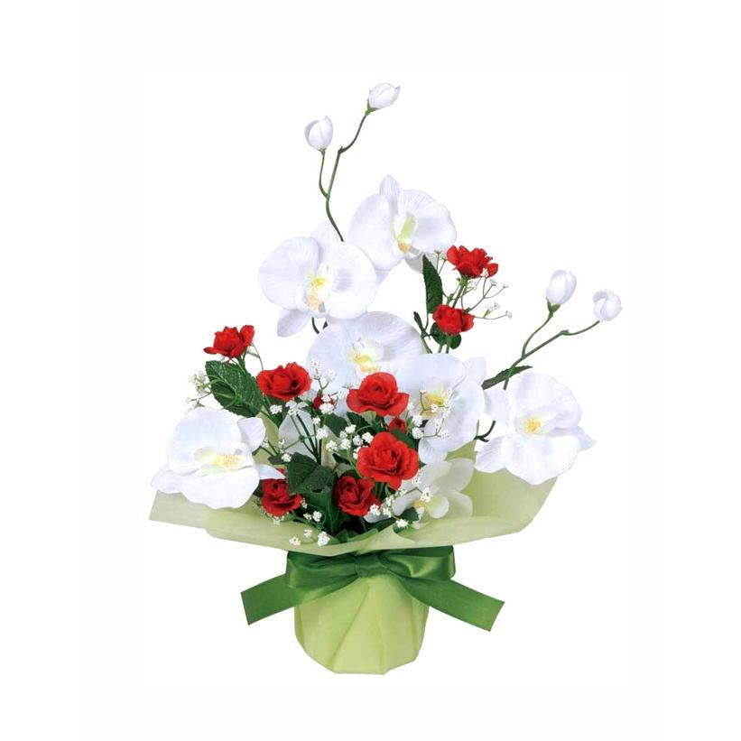 1380円 品揃え豊富で 観葉植物 風水 光触媒 ブライトコチョウラン 造花 フェイクグリーン フェイクフラワー 消臭 防菌