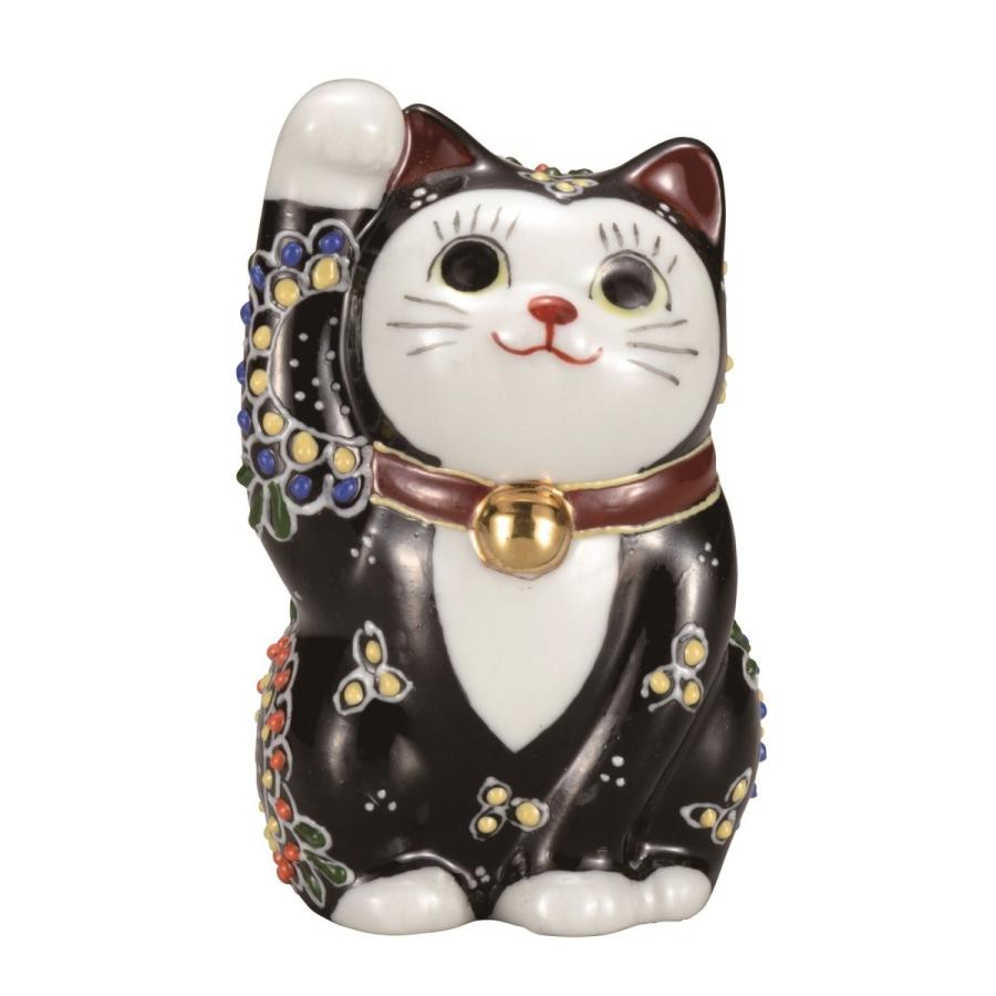 九谷焼 3 2号招き猫 黒盛 雑貨 整骨院 開店祝い 玄関 招き猫 まねきねこ 風水 飲食店 モダン 傘寿 人気 初節句 古希の御祝 父 就任 開業祝い 竣工 栄転祝い 開業 マイギフト Paypayモール店 通販 Paypayモール