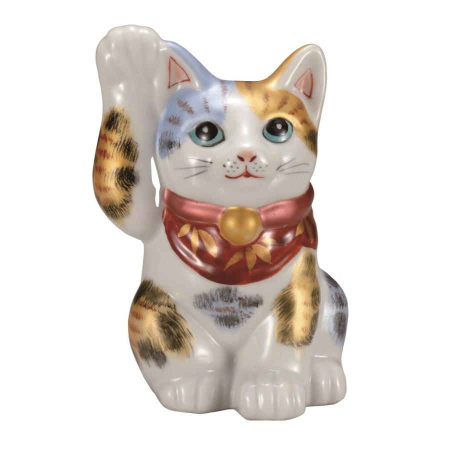 九谷焼 4号招き猫 金彩三毛 雑貨 玄関 開院祝い 居酒屋 グッズ 整骨院 猫 風水 置物 美容室 卒寿 結婚記念日 おじいちゃん 退職祝い 暑中お見舞い 赤ちゃん 竣工 マイギフト Paypayモール店 通販 Paypayモール