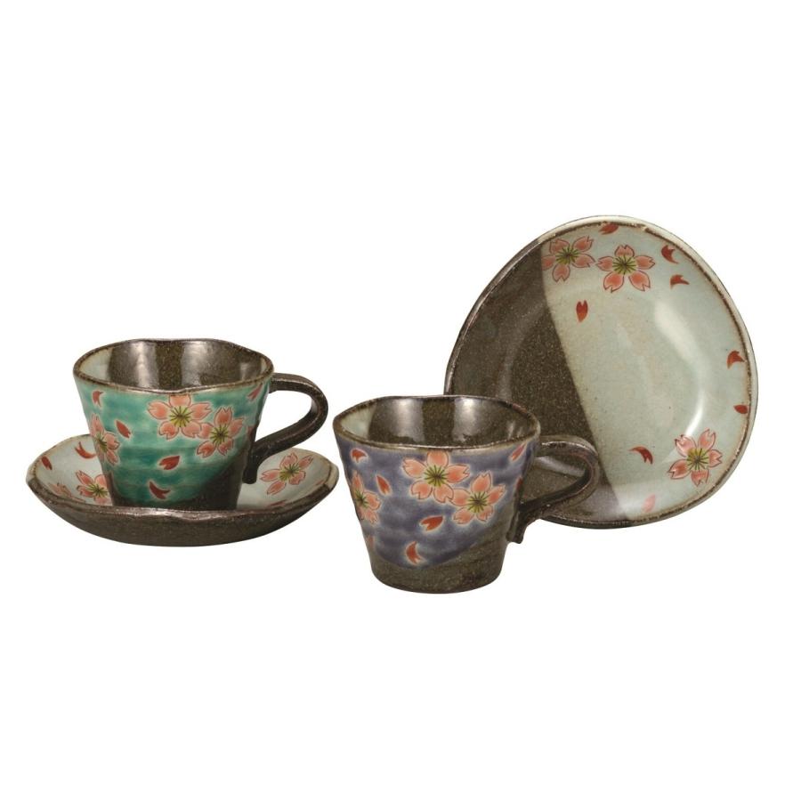 ペアコーヒー 桜 コーヒーカップ マグ 和モダン マグカップ コップ おしゃれ銀婚式 和柄 人気 可愛い 来客用 おしゃれ カフェ風 新築祝い 和風 お見舞い返し Kutani Kohi K7 1010 マイギフトヤフー店 通販 Yahoo ショッピング