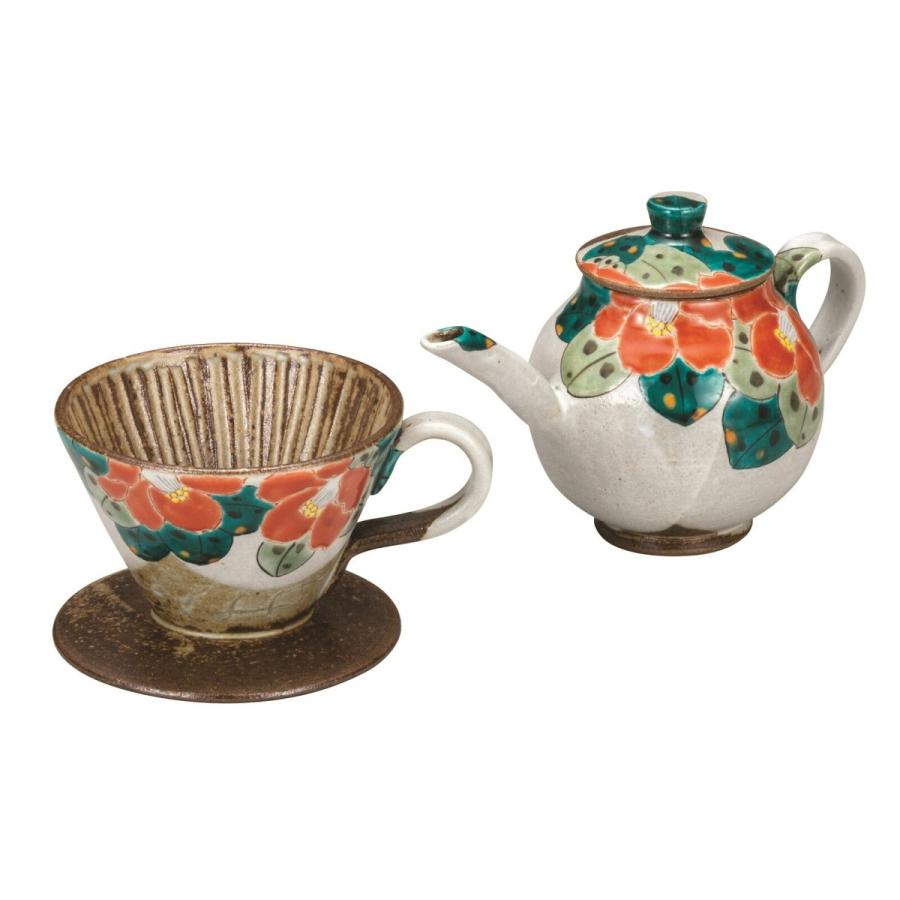 即日可 ドリッパー付ポット 椿 カップ コーヒーマグ かわいい マグカップ 和モダン コップ御祝い 誕生日 食器 おしゃれ 可愛い おしゃれ 人気 お見舞い返し インテリア 東京 直営 店 Findoutwheretogo Com