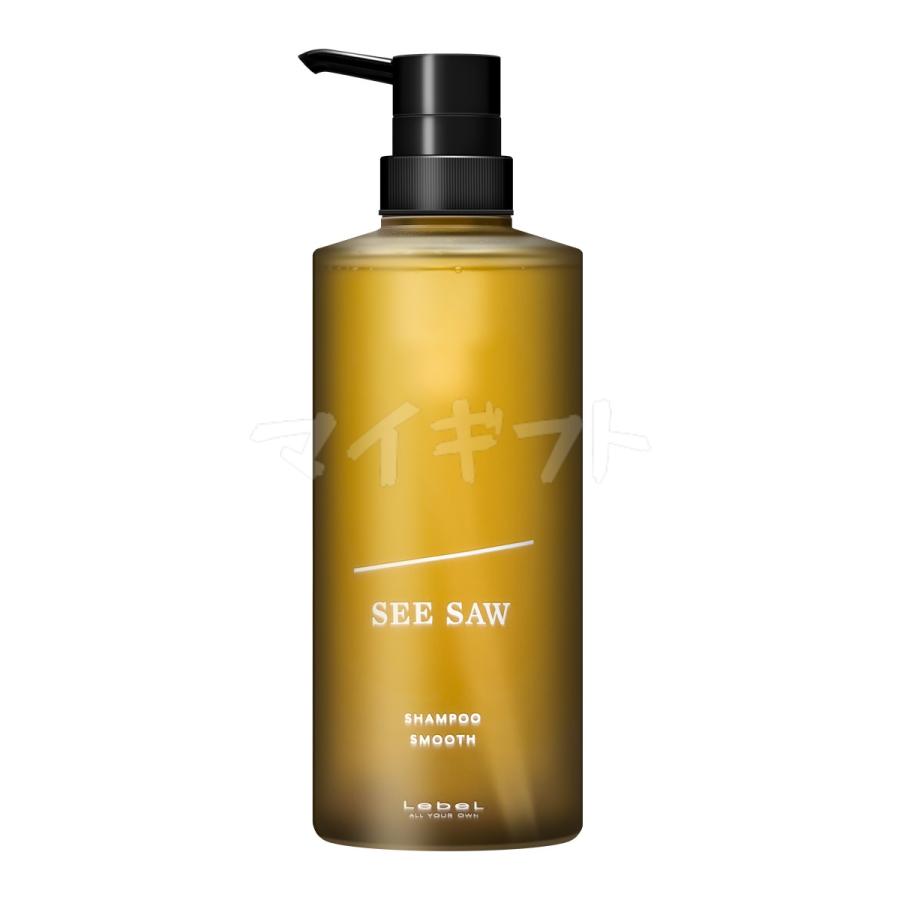 SEE/SAW ルベル LEBEL シーソー ヘア＆スキャルプシャンプー S 500ml