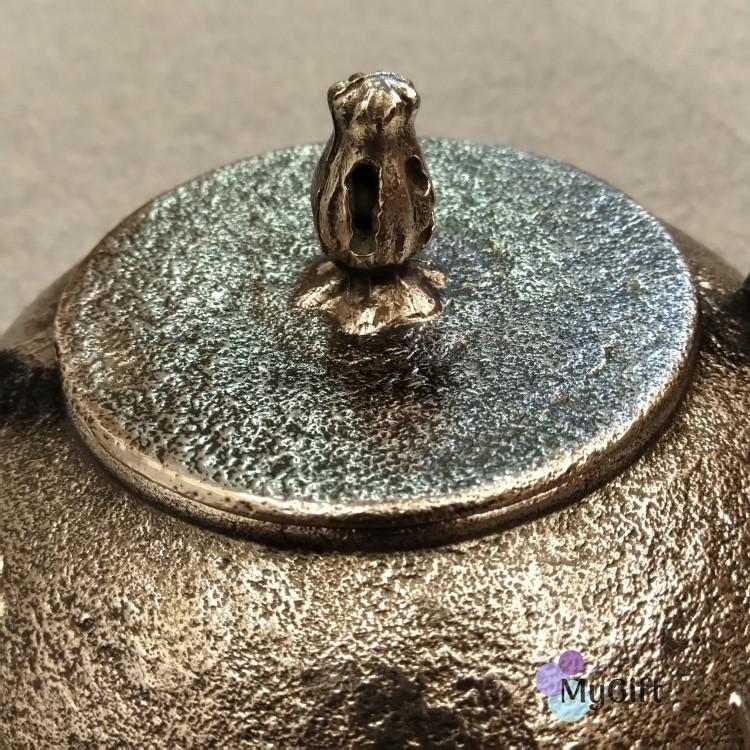 南部鉄瓶 薫山工房 砂鉄製 砂鉄鉄瓶 南部型 雲龍 2.0L 茶道具