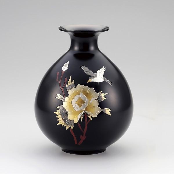 50%OFF 福寿形 フラワーベース 花器 花瓶 花鳥 内祝 お祝い 贈り物 インテリア 飾り 置き物 置物 花立 オブジェ 花びん 花瓶、花器