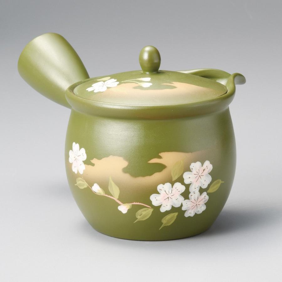 常滑焼急須 かご網 大きい急須 晶光緑泥さくら急須 おしゃれ お茶 きゅうす ティーポット 和食器 急須 かわいい 結婚祝い お歳暮 開店祝い 取引先 法人ギフト Tokoname Teapot M443 マイギフトヤフー店 通販 Yahoo ショッピング