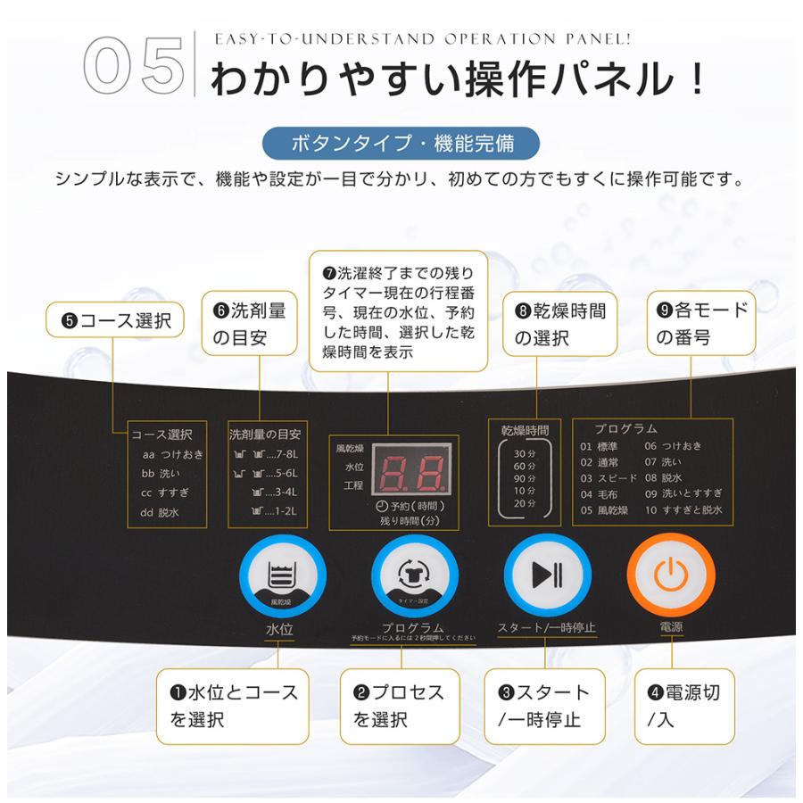 SENTERN 洗濯機 全自動洗濯機 7kg 縦型 キレイ タイマー SENTERN 洗濯機 全自動洗濯機 7kg 縦型 キレイ タイマー