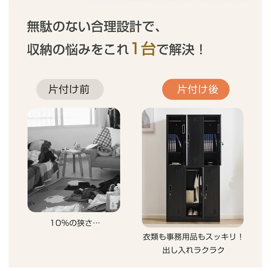 BTM スチールロッカー 9人用 ロッカー 鍵付き スチール製 更衣ロッカー