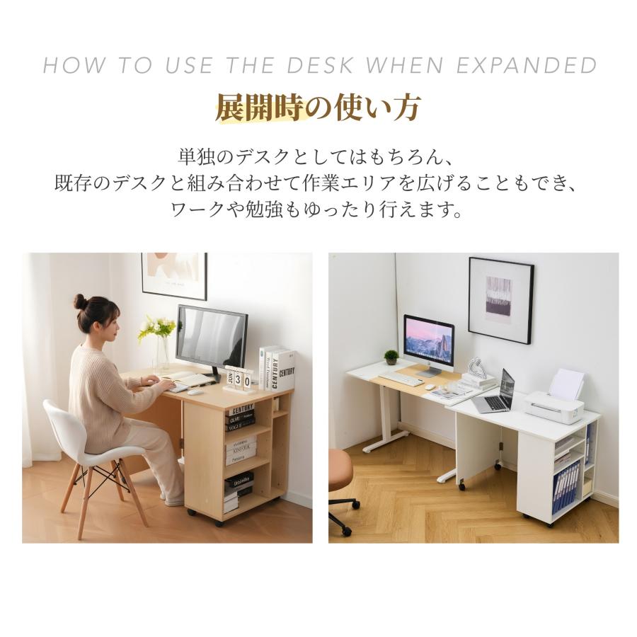 BTM 【全品10%OFF】折りたたみデスク パソコンデスク デスク 机 配線穴