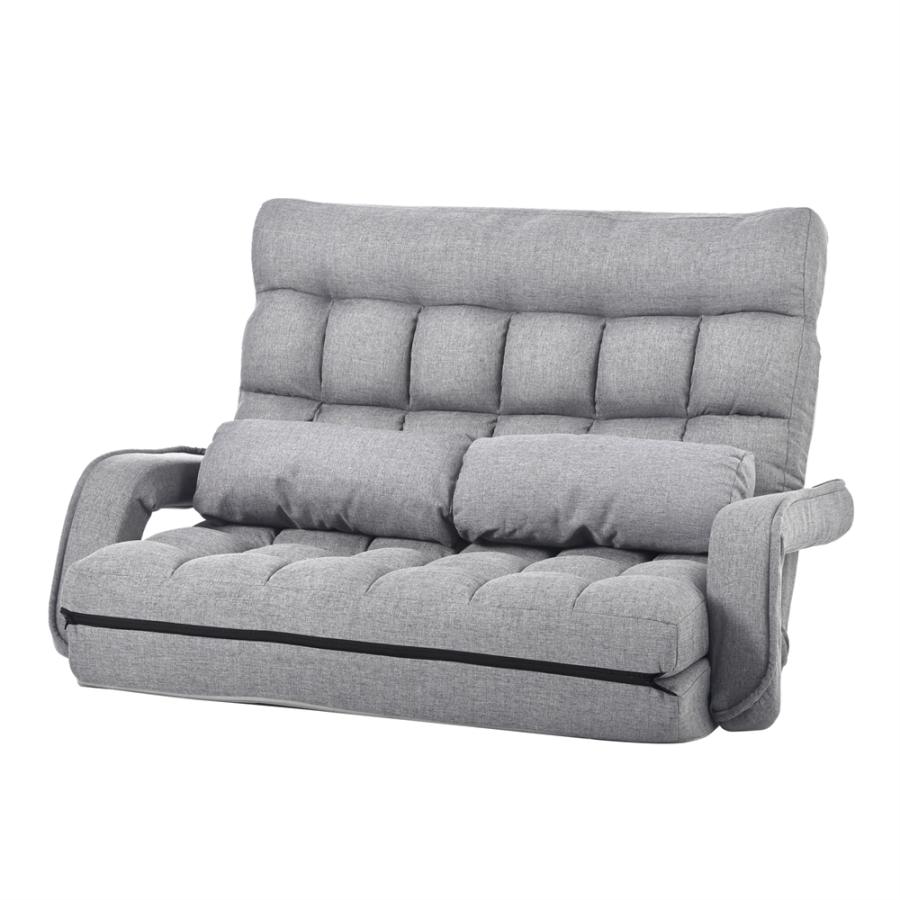 BTM 座椅子 二人掛け 4WAY 連動肘つき リクライニングソファ