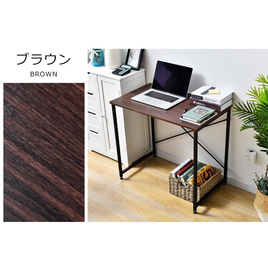 BTM シンプルデスク パソコンデスク デスク 簡易デスク 木製机