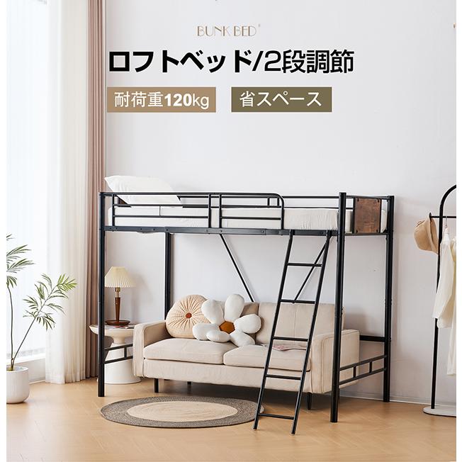 BTM 新作販売 ロフトベッド パイプベッド ロータイプ コンパクト BTM 新作販売 ロフトベッド パイプベッド ロータイプ コンパクト