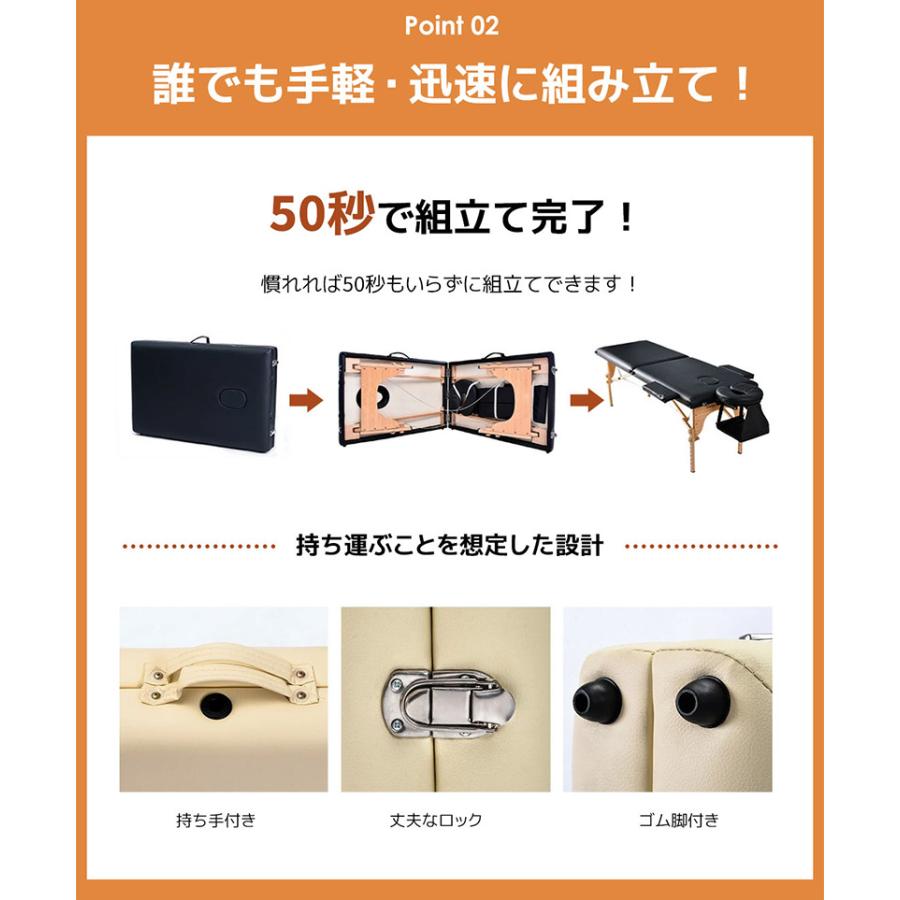 BTM マッサージベッド プラスサイズ コンパクト 折りたたみ 施術 BTM マッサージベッド プラスサイズ コンパクト 折りたたみ 施術