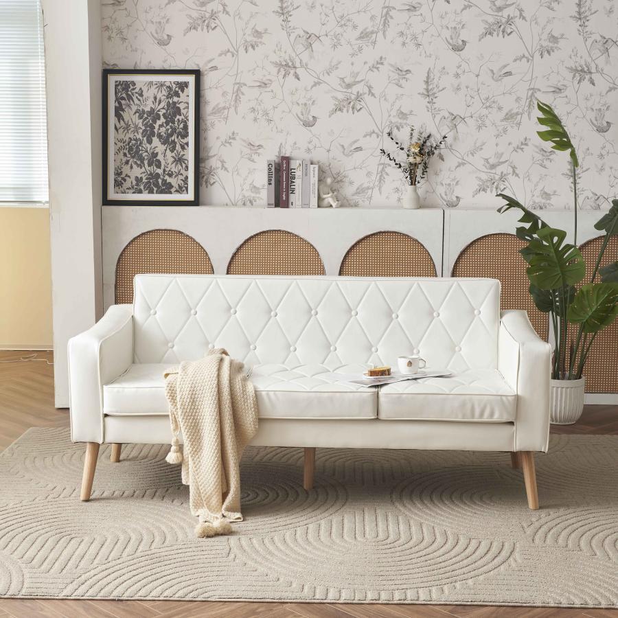 国内発送】ソファー 3人掛け カウチソファ リビングソファ 肘付き