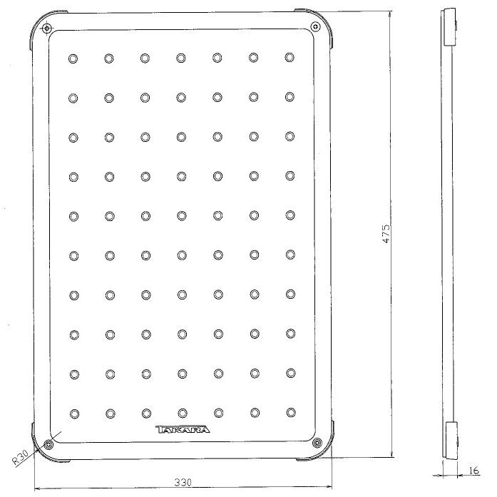 タカラスタンダード（Takara standard） 水切りプレート ミズキリ