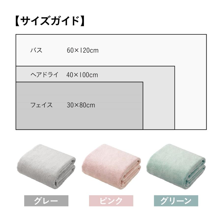 CB JAPAN（シービージャパン） バスタオル carari カラリコス グレー