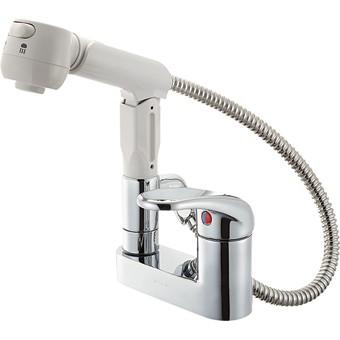 SANEI 三栄水栓 SAN-EI U-MIX シングルスプレー混合栓 洗髪用 K37100V