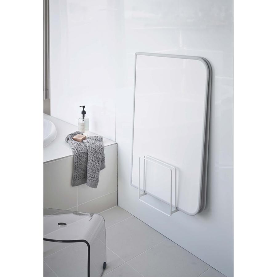 tower 乾きやすいマグネット風呂蓋スタンド タワーtower ホワイト