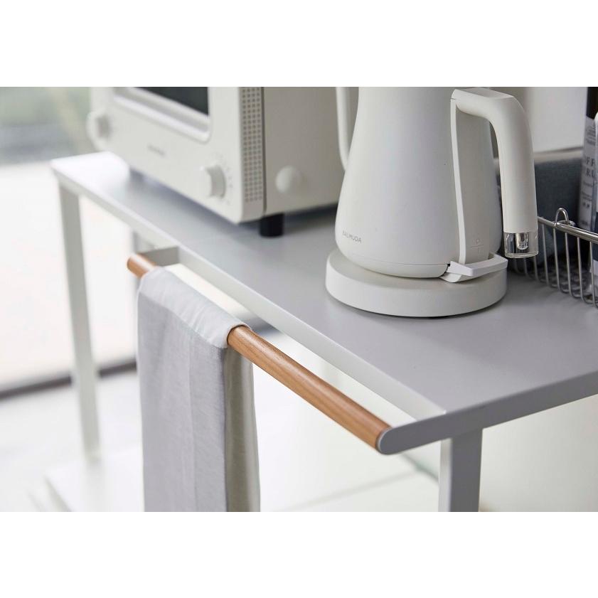 tower 伸縮ゴミ箱上ラック タワーtower ホワイト5326/ブラック5327