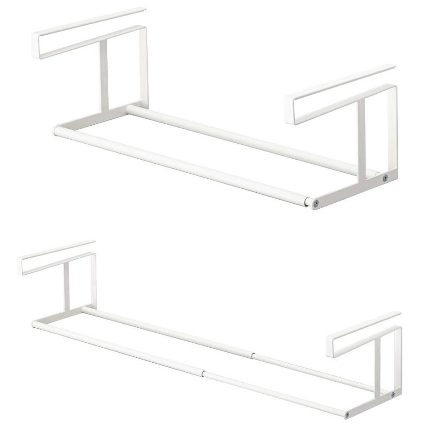 tower タワーtower 山崎実業 浮かせる伸縮シューズラック ホワイト5631