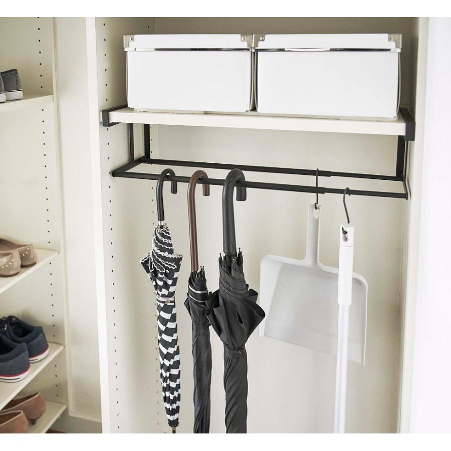 tower タワーtower 山崎実業 浮かせる伸縮シューズラック ホワイト5631