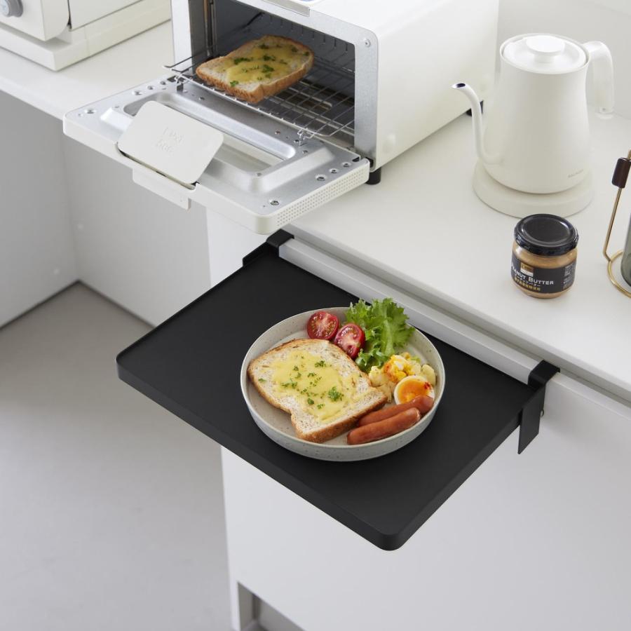 tower 山崎実業 タワー シンク扉折り畳み棚 キッチン 取り付け 料理