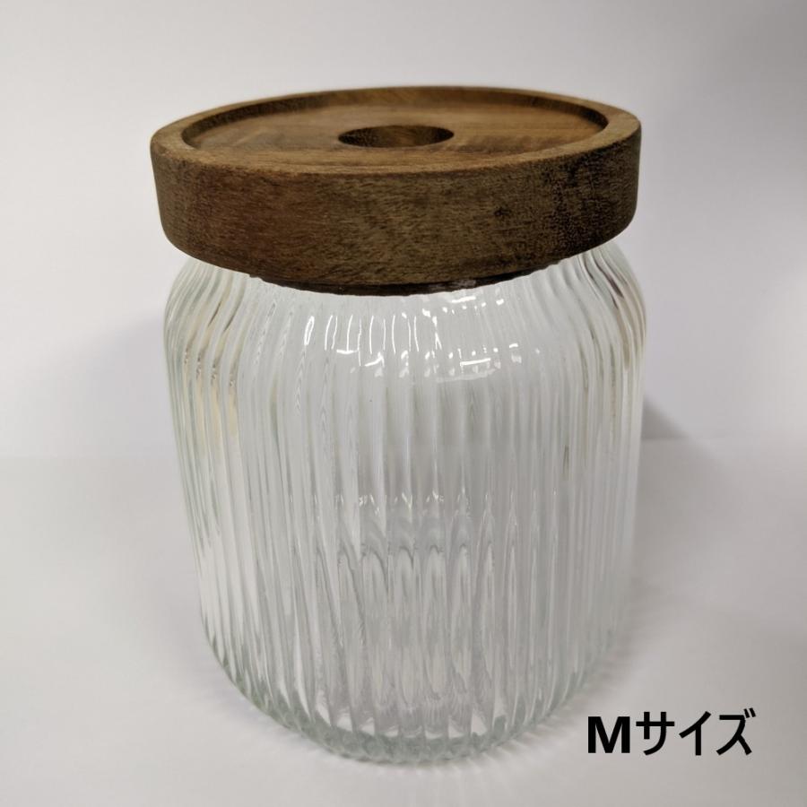 キャニスター アカシア Sサイズ Mサイズ Lサイズ SALUS 4521540262520 2537 2544 調味料 ハーブ キッチン おしゃれ ガラス 天然木 佐藤金属興業 | SALUS（キッチン） | 04