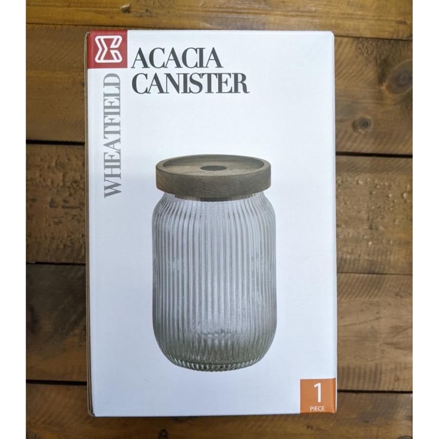 キャニスター アカシア Sサイズ Mサイズ Lサイズ SALUS 4521540262520 2537 2544 調味料 ハーブ キッチン おしゃれ ガラス 天然木 佐藤金属興業 | SALUS（キッチン） | 09