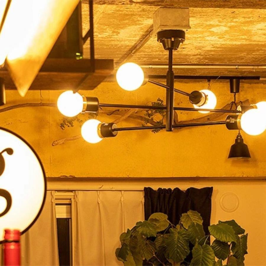 シーリングライト 照明 デボン 6灯 LED電球 リモコン付き おしゃれ 照明器具 北欧 スタンダード 角度調節 ブラック 人気商品 gram eight　爆買_19