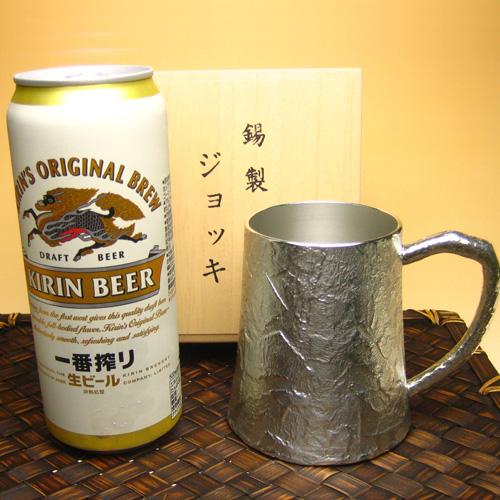 錫 酒器 大阪錫器 かたらい ジョッキ : suzu-zkata : 職人魂 - 通販 