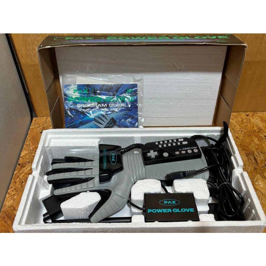 美品 希少 ファミコン PAX パワーグローブ PowerGlove 箱説明書付 