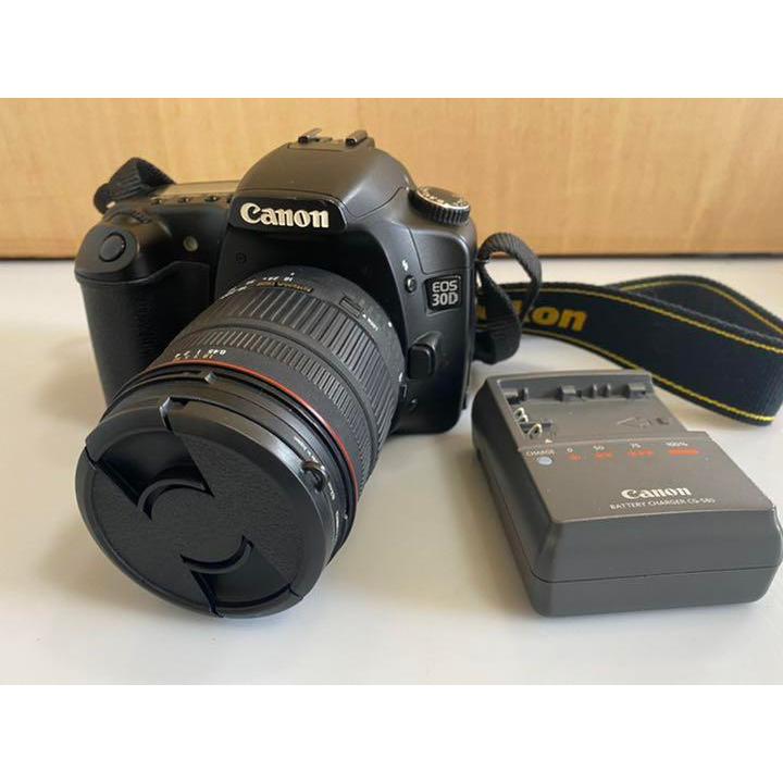 Canon EOS 30D AFデジタル 一眼レフ カメラ SIGMAレンズ｜myhot411