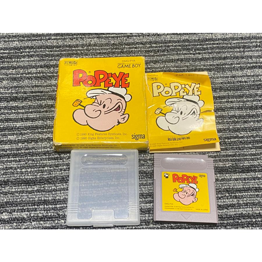 任天堂（Nintendo） ゲームボーイ ソフト ポパイ カセット GB 箱 説明