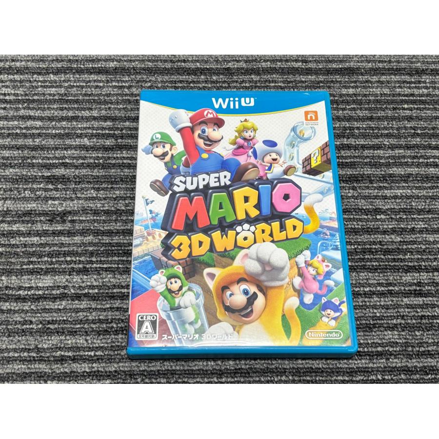 Wii U WiiU ソフト スーパーマリオ 3Dワールド 任天堂 ウィーユー