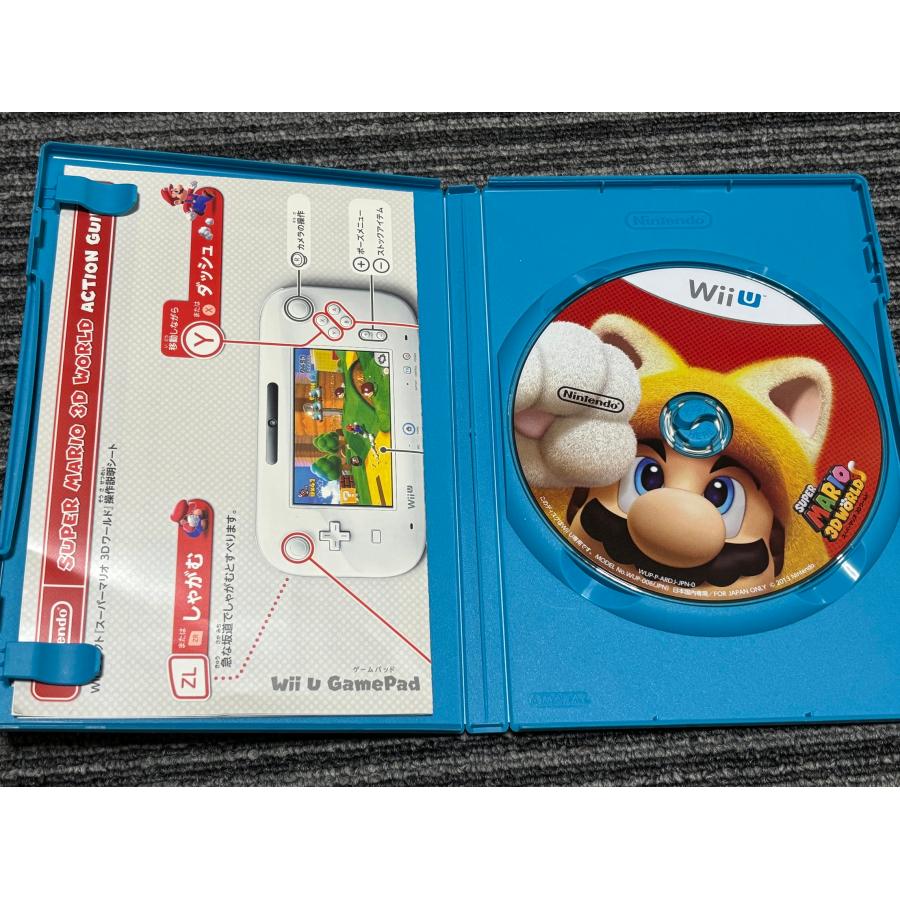 Wii U WiiU ソフト スーパーマリオ 3Dワールド 任天堂 ウィーユー