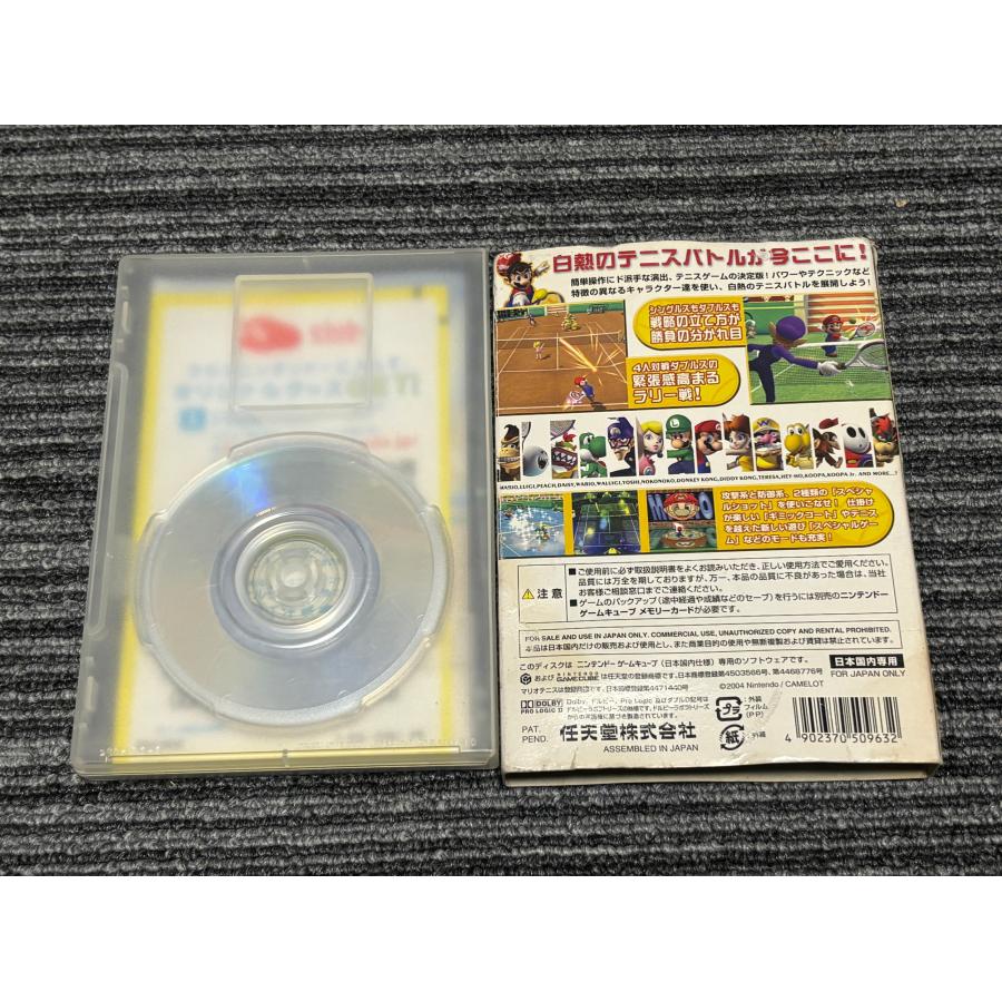 任天堂 ゲームキューブ ソフト マリオテニス GC ケース付き 任天堂 ゲームキューブ ソフト マリオテニス GC ケース付き