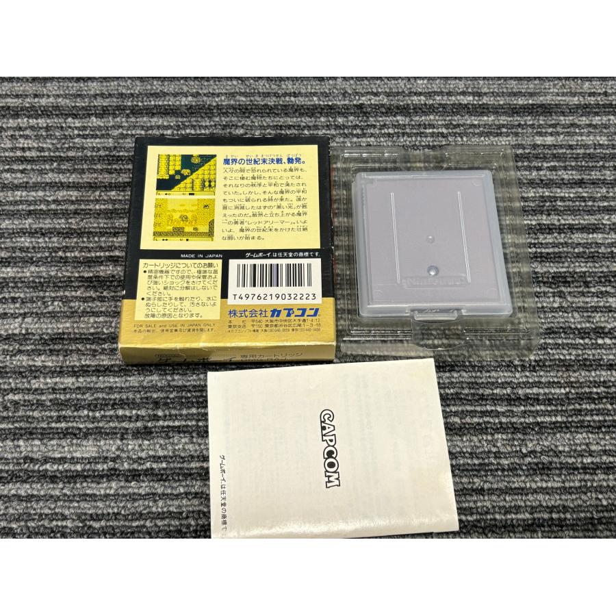 任天堂 ゲームボーイ ソフト レッドアリーマー 魔界村外伝 箱 任天堂 ゲームボーイ ソフト レッドアリーマー 魔界村外伝 箱