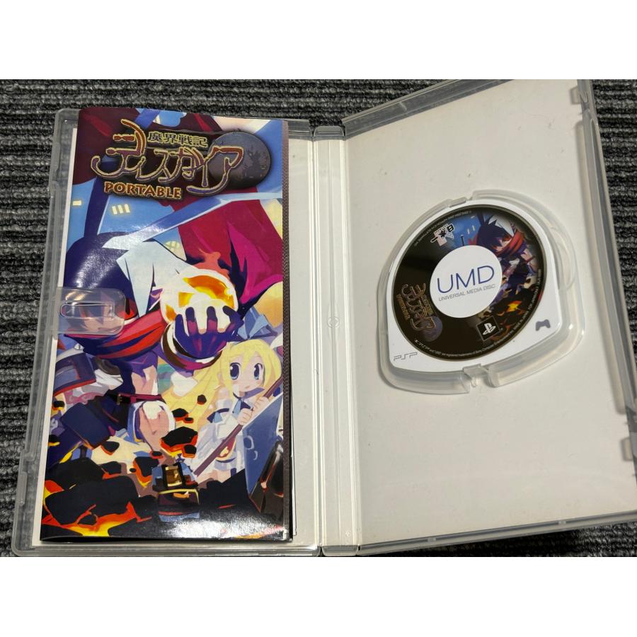 PSP ソフト 魔界戦記 ディスガイア ポータブル ケース付き 