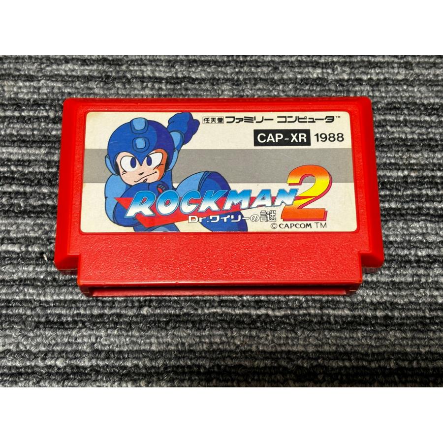 任天堂 ファミコン カセット ソフト ロックマン2 ワイリーの謎 任天堂 ファミコン カセット ソフト ロックマン2 ワイリーの謎