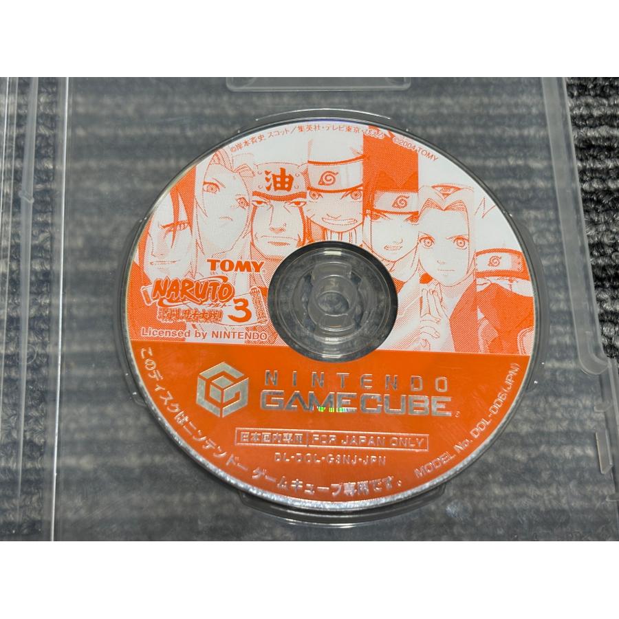 任天堂 ゲームキューブ ソフト ナルト3 激闘 忍者大戦！ GC