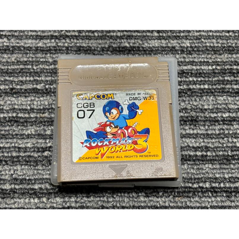 任天堂 ゲームボーイ ソフト ロックマン ワールド3 カセット GB