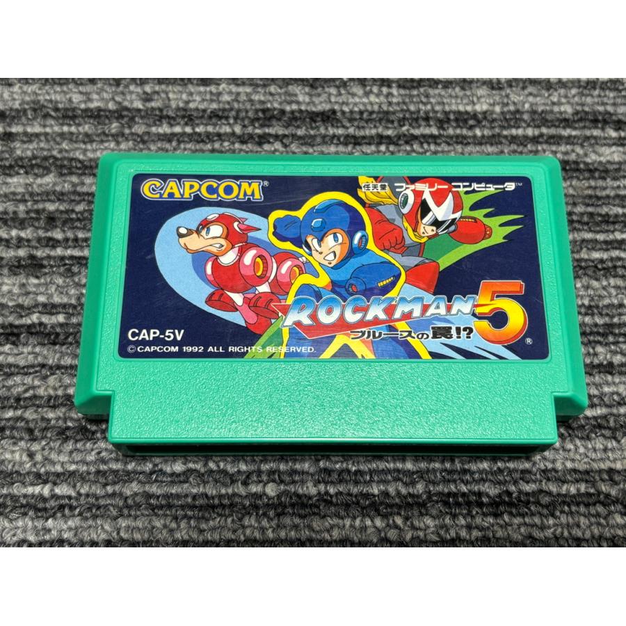 任天堂（Nintendo） ファミコン カセット ソフト ロックマン5 ブルース