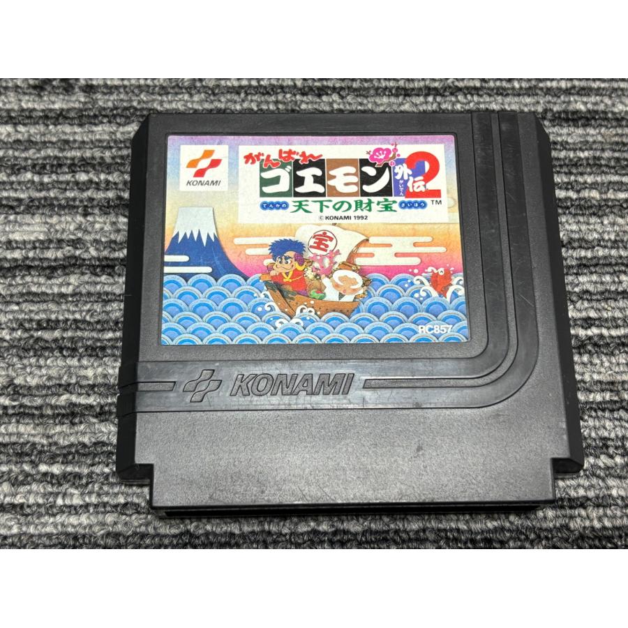 任天堂（Nintendo） ファミコン カセット ソフト がんばれゴエモン外伝