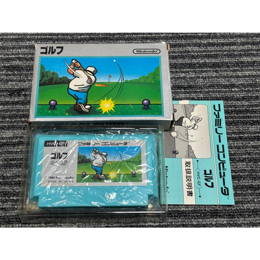 任天堂 ファミコン カセット ソフト ゴルフ GOLF FC 箱 説明書