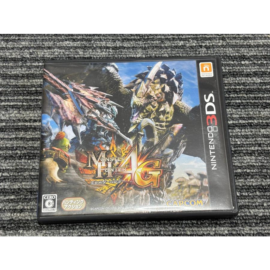 ニンテンドー3DS 任天堂 3DS ソフト モンスターハンター 4G ケース付き
