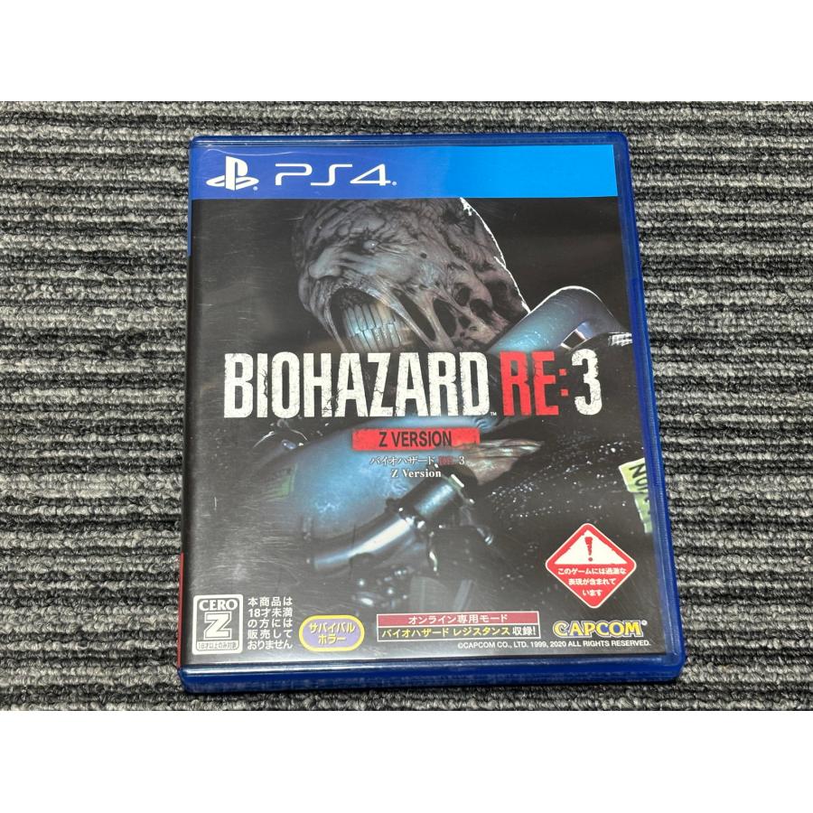 PlayStation PS4 ソフト バイオハザード RE:3 Z version playstation4